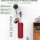 Motorcycle helmet holder, 180 rotatable helmet wall holder with double hanging hooks for storage and presentation 3