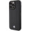 BMW BMW Leather Diamond Pattern Case for iphone 15 Pro 6.1" Black 2