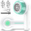 Electric lint remover for clothes with 2 textile heads 1