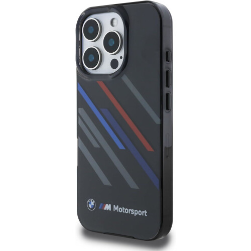 BMW iPhone 16 Pro Max BMW Motosport Hårdt Etui Sort 1
