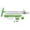 TEMPSA 100cm Manual Weed Killer, Hand Garden Tools, Manual Weed Killer with Fork 4