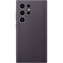 Samsung Galaxy S24 Ultra Vegan Leather Case Dark Violet - EF-FPS928HCAVW
