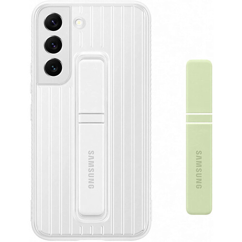 Samsung Case Samsung Galaxy S22 Support Stand Original Protective Standing Cover white 1