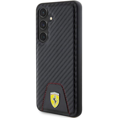 Ferrari Samsung Galaxy S24 Ferrari Kulstofsort Etui 1