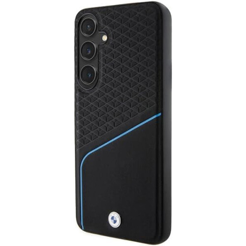 BMW Samsung Galaxy S24 BMW Læder MagSafe Etui Sort 1