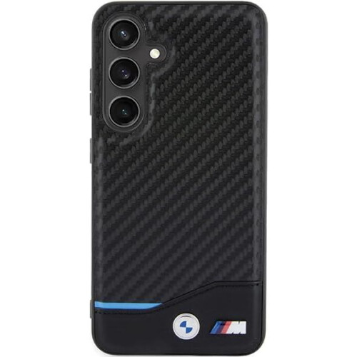 BMW Etui til Samsung Galaxy S24 BMW Læder Kulstofsort 2