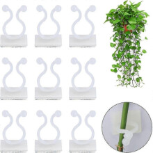 400 Pieces Climbing Plant Support Clip, Wall Plant Clip, Vine Wall Clip, Clip for Climbing Plants -white