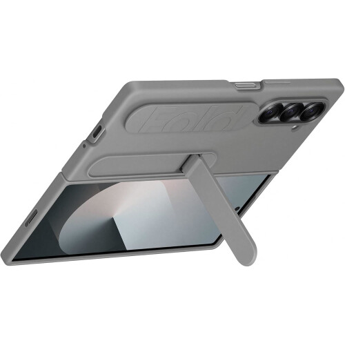 Samsung Coque - Samsung - Galaxy Z Fold 6 - Gris - Souple - Lanière interchangeable 1