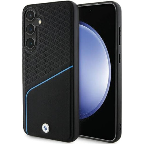 BMW Samsung Galaxy S24 BMW Læder MagSafe Etui Sort