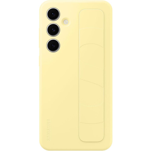 Samsung Coque in silicone per Samsung Galaxy S24 FE Giallo