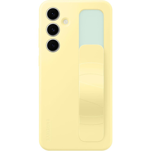 Samsung Coque in silicone per Samsung Galaxy S24 FE Giallo 2