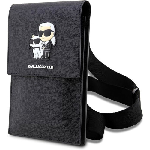 Karl Lagerfeld Bolsa de Ombro para Telefone Design Elegante e Prático 1