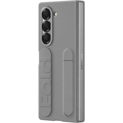 Samsung Coque - Samsung - Galaxy Z Fold 6 - Gris - Souple - Lanière interchangeable 2