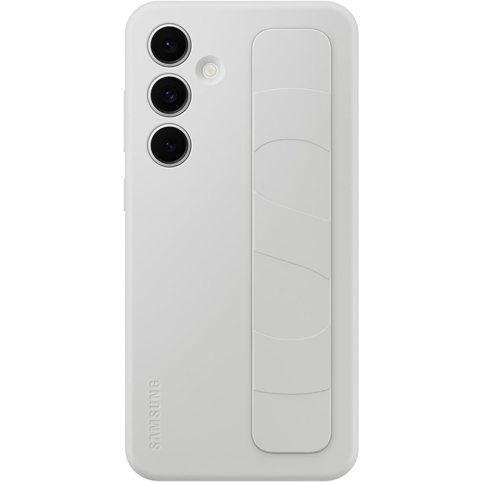 Samsung Galaxy Official Standing Grip Case for S24 FE, Grey - Image 4