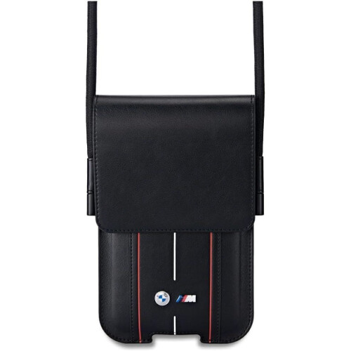 BMW Coque iPhone à rayures noires BMW