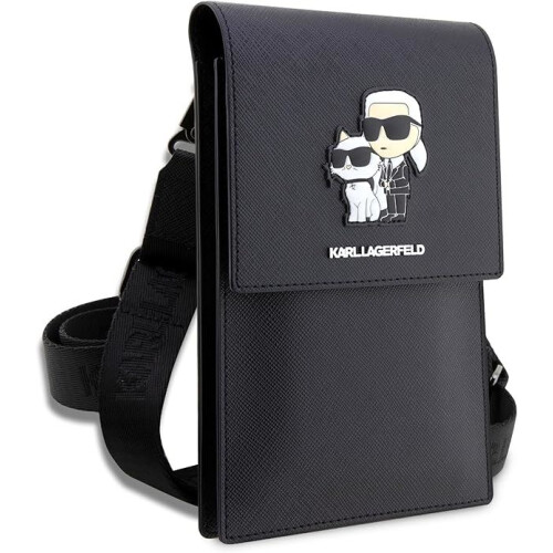 Karl Lagerfeld Bolsa de Ombro para Telefone Design Elegante e Prático