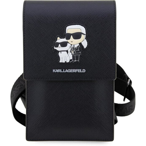 Karl Lagerfeld Bolsa de Ombro para Telefone Design Elegante e Prático 2
