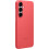 Samsung Samsung Galaxy S25 Plus 6.7" Silicone Case Red EF-PS936CREGWW - Soft-Touch Exterior, Microfiber Lining, Wireless Charging 3