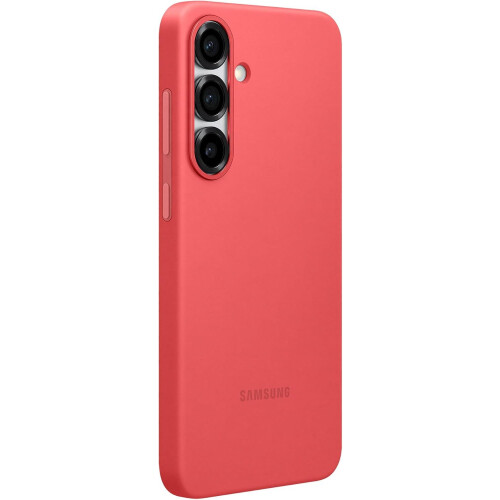 Samsung Samsung Galaxy S25 Plus 6.7" Silicone Case Red EF-PS936CREGWW - Soft-Touch Exterior, Microfiber Lining, Wireless Charging 2