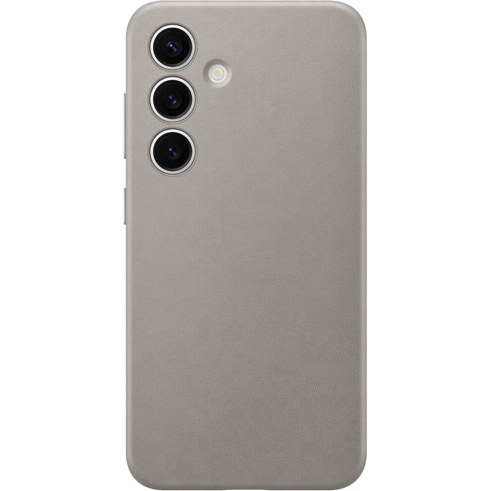 Samsung Galaxy S24 Vegan Leather Case Taupe - Gp-Fps921hcaaw