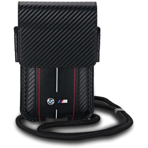 BMW BMW Pungtaske Kulstofsort Røde Striber