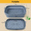 Airfryer accessories, 2-pack silicone airfryer liners, reusable pan, collapsible square dish, gray-green 2