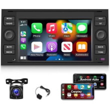 Android Car Radio for Ford Fiesta Transit Focus Fusion Mondeo Kuga Connect Galaxy CS – Wireless CarPlay and Android Auto