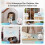 Ultrasonic bark controller, automatic bark stop, rechargeable and waterproof for indoor and outdoor use. 4