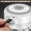 250ml Electric Mini Garlic Grinder, Automatic Onion Chopper, USB Charger 3