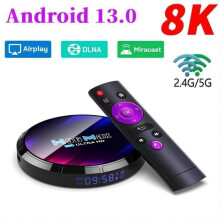 New Android 13.0 Smart TV Box H96 MAX BOX Netflix Media Player 2GB 16GB Rockchip RK3528 2.4G/5G WiFi 6 Box