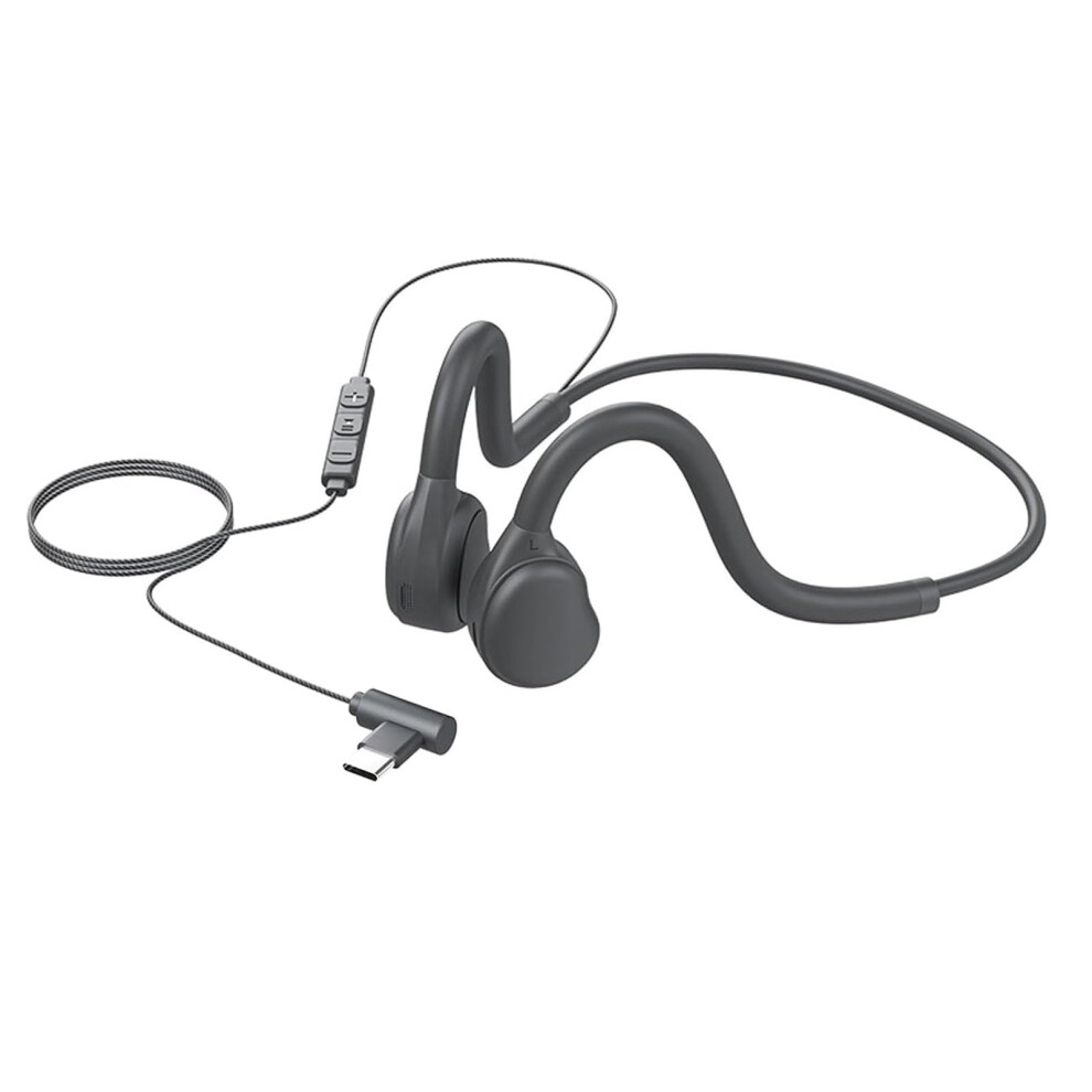 3.5Mm / Type-C Wired Headphones With Open Ear Air Conduction And Built-In Microphone (Type-C) 940534609815