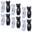 12 pcs Cute Memo Clips Cat Note Clips Multi-functional Plastic Clips Windproof Clothes Clips 2