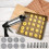 Stainless Steel Cookie Press, Professional Cookie Machine, Cake Decorating Tool, 8 Discs 2