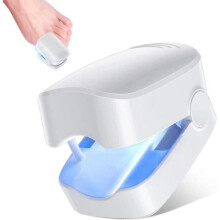Device for laser treatment of fungal nails, cleaning and repair of toenails, treatment of fungal nails.
