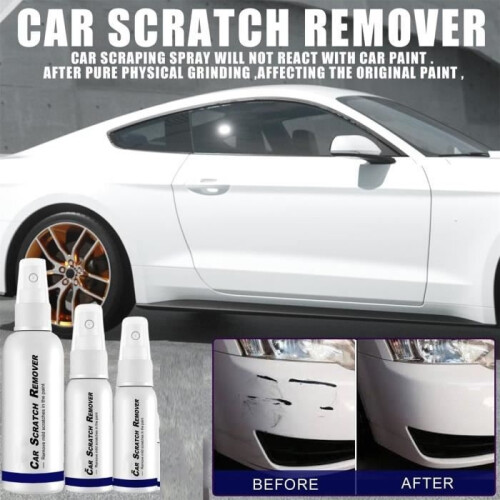 100 ml Car Paint Scratch Repair Spray, Fast Coating, Crystal, 2-Pack 1