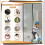 Magnetic screen for doors and windows 120 x 210 cm, automatic closing, fly-resistant, installation without drilling. 4