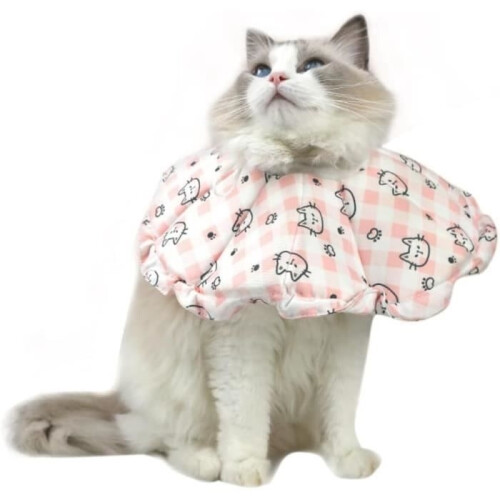Cat Collar - Anti-Leak - Adjustable - Soft - Waterproof - Light Pink