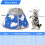 Anti-lick cat collar, adjustable anti-scratch collar, soft post-operative collar, Elizabeth collar, size M 4
