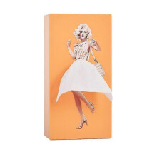 Cartoon Anime Girl Tissue Box Flying Skirt Tissue Box Tutu Girl Face Tissue Box Cute Desktop Decoration Ornaments,C