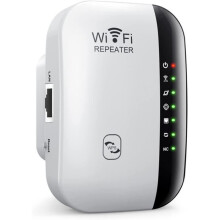 Powerful Wireless WiFi Booster - 300Mbps WiFi Repeater, WiFi Amplifier, Easy to Install WiFi Extender with WPS Button[297]