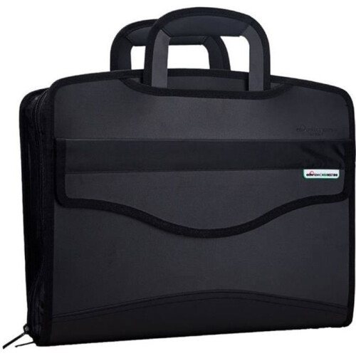 Men's Briefcase - Multifunctional - Large Capacity - Polypropylene - Zipper Closure - A4 Compartment