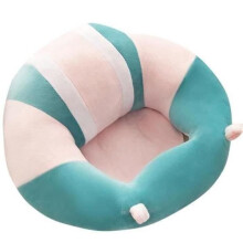 Baby sofa, soft comfortable chair, cuddly toy – C096B – blue and pink