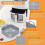 Silicone Airfryer Pan, 20cm Square Basket, Reusable Silicone Airfryer Liner 3