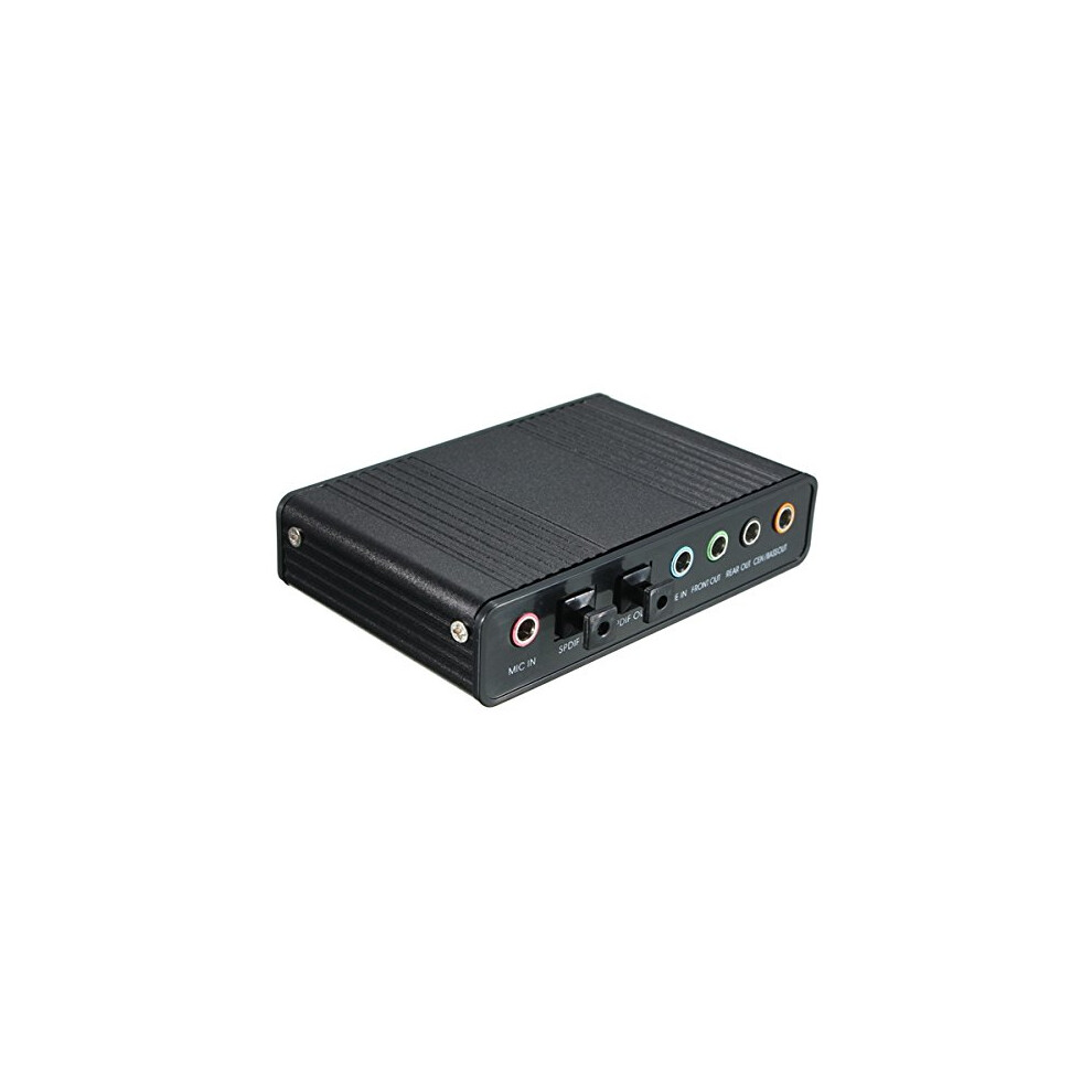 Usb 5.1 Channel External Optical Audio Sound Card Adapter For Laptop Notebook Pc 940534610088