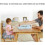 Portable high chair cushion, square (bear) 4