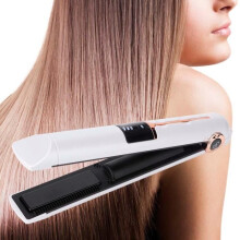 Smart Wireless Hair Straightener, USB Rechargeable, Multifunctional Electric Portable Hair Styling Tool
