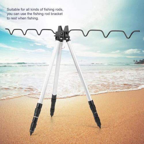 Fishing Rod Tripod - Professional - Wear-resistant - Aluminum Alloy - Triangular Design 2
