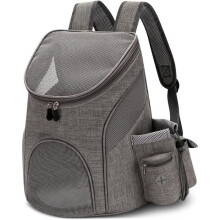 Breathable and foldable backpack for cats and dogs, ideal for small cats and dogs, perfect for outdoor travel.