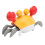 Drfeify Crawling Crab Toy with Music, USB Rechargeable, Crawling Crab Toy, Automatic Obstacle Avoidance, Crawling Crab 2