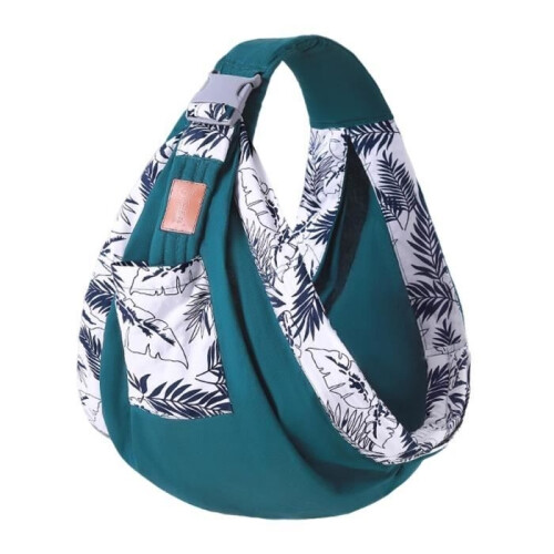 Adjustable dual function baby carrier for newborns (0-36 months), dark green 1